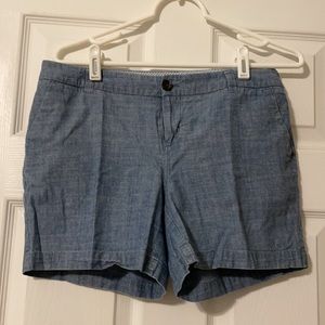 Chambray shorts